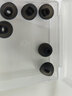 賴(lài)小星適用于Sony/索尼WI-C400耳塞C300耳帽XB400 C200入耳式耳機套WI-1000XM2頸掛式硅膠保護套替換配件 透明灰【大號3對，送收納盒】 曬單實(shí)拍圖
