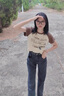 愛麥依單件/加絨高腰黑色牛仔褲女韓版寬松顯瘦褲子闊腿拖地褲ins高街潮 黑色 M 100-110斤 曬單實拍圖