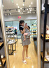 SKIP HOP美國二狗背帶 環(huán)抱二式 新生兒 嬰兒背帶  抱娃神器0-24個月 淺灰色 曬單實拍圖