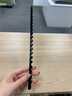千頁百匯QUPA 21孔膠圈 梳式裝訂機(jī)裝訂環(huán) 裝訂耗材 黑白藍(lán)紅四色裝訂機(jī)耗材 黑色 16mm*100根/盒 曬單實(shí)拍圖