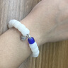 今夕藏式白玉菩提手串菩提子菩提根男女時(shí)尚民族風(fēng)單圈飾品8*10mm禮物 蓮花款 曬單實(shí)拍圖
