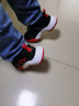 adidas OWNTHEGAME团队款中帮实战篮球鞋男大童儿童阿迪达斯 黑色/红色 29码 实拍图