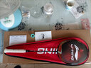 李寧（LI-NING） HC1200羽毛球拍單拍4U全碳素攻防均衡30高磅耐打初級比賽訓(xùn)練拍 （可定制磅數(shù)）HC1000黑色 4U 曬單實拍圖