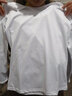 朵伶詩(shī)兒 【兩件裝】白色長(cháng)袖T恤女新款春秋季打底衫韓版修身內搭純色上衣 長(cháng)袖V白+V白【2件裝】 2XL(適合120-130斤) 曬單實(shí)拍圖