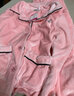 瓊瑛 睡衣女秋冬加厚法蘭絨兩件套情侶睡衣男家居服套裝 QY520A-女款粉色 XL 曬單實拍圖