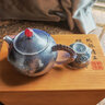 銀器時(shí)代 復(fù)古錘紋茶壺銀壺純銀999泡茶壺純手工一張打銀茶壺單壺銀茶具 大號(hào)240克+證書 370ml 曬單實(shí)拍圖