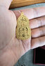 中鑫珠寶黃金觀(guān)音吊墜男款999.9足金火焰平安觀(guān)音菩薩男士項鏈掛墜配黑繩 【現貨】6.42g 曬單實(shí)拍圖