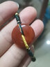 天然南紅火焰紅平安扣吊墜 懷古南紅散珠瑪瑙文玩配飾 diy手鏈手串配件 平安扣20MM/個(gè) 曬單實(shí)拍圖