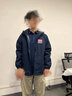 又萊一衫 高端工作服外套定制沖鋒衣秋冬衣戶(hù)外訂制刺繡印LOGO文化衫服裝 A：藏青 M 曬單實(shí)拍圖