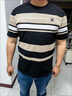 皮爾卡丹（pierre cardin）夏季短袖t恤套裝男休閑裝寬松透氣中年運(yùn)動(dòng)長(zhǎng)褲兩件套爸爸夏裝 88101卡其(短+長(zhǎng)褲) 175XL 曬單實(shí)拍圖