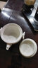 佳鋮 羊脂玉手抓壺白瓷小茶壺陶瓷功夫茶具過(guò)濾嘴泡茶壺防燙蓋碗泡茶器 羊脂玉手抓壺 曬單實(shí)拍圖