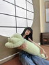 飾鹿熊趴趴狗抱枕泰迪熊狗狗玩偶小熊毛絨玩具靠枕女生日七夕情人節禮物 白色 90cm 曬單實(shí)拍圖