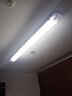 NGIAt8三防燈led全套雙管日光燈防爆燈罩防水防霧防塵凈化燈支架燈管 1.2m雙管＋40wLED燈管 曬單實拍圖