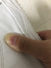 拼登（PINDENG）透氣網面增高男鞋10cm真皮皮鞋頭層牛皮增高運動鞋網孔內增高板鞋 皮面白色8cm 39 曬單實拍圖