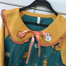 嬌銀月子服春夏純棉透氣孕婦睡衣產(chǎn)后喂奶衣產(chǎn)婦哺乳睡衣孕產(chǎn)婦家居服 孔雀藍(lán)（可愛(ài)小鴨子） S（建議80-100斤左右穿） 曬單實(shí)拍圖