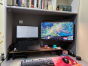 松能 电脑显示器增高架胡桃木原木垫高底座桌面抬高显示屏幕托架D10 D10-S【80*22.9*10.7cm】 晒单实拍图