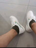 飛躍（Feiyue）經(jīng)典帆布鞋男鞋女鞋街拍小白鞋子男潮流情侶款復(fù)古休閑鞋運(yùn)動球鞋 白/黃/綠 40 曬單實拍圖