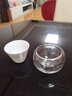 青蘋(píng)果玻璃小杯耐熱玻璃小茶杯品茗杯功夫品茶杯普洱茶杯子花茶玻璃茶具 雙層品茗杯 50ml 6只 曬單實(shí)拍圖