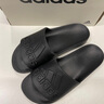 阿迪達斯 （adidas）拖鞋男鞋女鞋 25秋季新款涼拖運動鞋戶外沙灘鞋休閑拖鞋 IF7371/全黑/一字拖 40.5 內(nèi)長25cm 曬單實拍圖