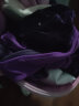 艾舞戈儿童舞蹈服女童秋冬季练功服专业芭蕾舞连体服丝绒拉丁舞演出服 紫色-长袖-开裆 120码（身高115-125cm） 实拍图