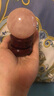 關(guān)辰天然粉水晶球擺件原石手工打磨愛(ài)情芙蓉石居家送禮裝飾品 球直徑5厘米（配底座） 曬單實(shí)拍圖