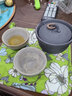 九土日式手工陶瓷茶壺禪意粗陶一壺兩杯家用茶具品茗杯復古簡(jiǎn)約旅行裝 一壺兩杯【黑色款】 曬單實(shí)拍圖