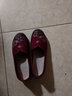 蒂威宇曼（Diweiyuman）老北京布鞋女春季單鞋夏季中老年媽媽網(wǎng)鞋防滑老人鞋刺繡花奶奶鞋 紅色單鞋 39 曬單實(shí)拍圖