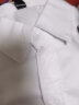 卡度顿衬衫男纯色商务休闲长袖衬衫男韩版修身职业工作服四季款白衬衣男 白色 L 实拍图