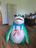 威柯青蛙人偶服装青蛙卡通玩偶服装儿童玩偶成人蛤蟆充气毛绒头套网红 升级双风机-红色-155-170 实拍图