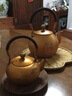 朱炳仁 銅 紫銅手工鍛打祥龍壺 銅壺抑菌養(yǎng)生壺 電陶爐煮茶壺茶具禮品 祥龍壺 曬單實(shí)拍圖