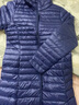 QIYUN羽絨服女中長(cháng)款新款秋冬裝韓版外套輕薄款立領(lǐng)外套女 藏青 M 曬單實(shí)拍圖