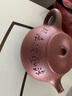 吉羊 宜興紫砂壺茶具純手工刻繪泡茶壺茶具 原礦紫泥景舟石瓢壺340ml 寒香 曬單實(shí)拍圖