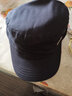 歌希尼爾帽子男冬季鴨舌帽男士韓版潮冬天太陽(yáng)帽春秋平頂帽軍帽女百搭戶(hù)外 黑色 均碼 55-59CM 曬單實(shí)拍圖