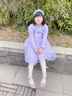 百麗（Belle）童鞋小女孩公主鞋春季新款兒童水晶鞋時尚單鞋女童皮鞋女寶跳舞鞋 粉色 34 腳長21.3-21.8cm 曬單實拍圖