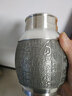 Totgn精品99.9純錫原料錫罐大小號(hào)純錫茶葉罐防潮保鮮盒禮品茶具密封罐 精品大號(hào)健康純錫茶葉罐福字圖案 曬單實(shí)拍圖