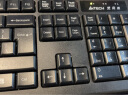 双飞燕有线键盘防水USB台式机笔记本电脑外接办公游戏家用键盘轻音按键矮键帽经典款KR-85 KR-85有线键盘（PS2圆口） 实拍图