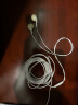 飚声（BIAOSHENG）加长线有线入耳塞式音乐耳机电脑手机平板3.5mm圆孔接口通用带麦圆头平头塞主播直播使用 1.2米-通用带麦版 有线耳机 实拍图