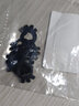 黑色墊片帶腳圓螺母止退墊圈止動(dòng)墊片防松墊圈緊鎖墊圈墊片GB815 Φ10 (10粒) 曬單實(shí)拍圖