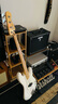 FENDER芬達(dá)玩家Player電貝斯電貝司P/J/PJ型芬德墨芬產(chǎn)搖滾專(zhuān)業(yè)BASS樂(lè)器 玩家 P貝斯 楓木極地白 曬單實(shí)拍圖