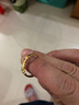 千影珠寶仿金戒指女款?lèi)?ài)心形食指環(huán)仿金仿真首飾仿金送情人生日禮物情侶對戒子送媽媽 0.3 防偽標簽價(jià)999 曬單實(shí)拍圖