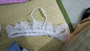 嫩房 女士?jì)妊?蕾絲性感中腰丁字褲三角褲 6860 白色 曬單實(shí)拍圖
