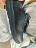 斯凱奇（Skechers）男鞋秋透氣軟底通勤鞋男運動閃穿商務(wù)皮鞋休閑鞋男 BLK黑色 41 曬單實拍圖