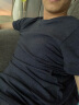 Baleno男棉质短袖圆领T恤 B85普鲁士蓝花纱 S  实拍图