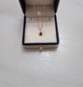 奢萊斯勒奢侈飾品【七夕情人節(jié)禮物】寶石項鏈女彩寶生日首飾送老婆送女友 (品牌禮盒+順豐) 順豐 品牌禮盒 曬單實拍圖