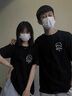 love legend情侶裝短袖t恤夏季半袖不一樣的情侶款字母DIY定制寬松休閑團(tuán)體服 白色男孩（一件） XL （建議130-150斤） 曬單實拍圖
