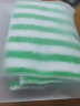 青柚（Cyan pomelo）出口双层竹纤维洗碗巾加厚吸水家务清洁布不沾油厨房油污家用抹布 QY-064绿白条18×23cm（五条装） 实拍图