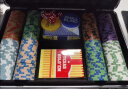 紫湖 德州扑克桌布 筹码扑克牌圆形台布 绒布加厚橡胶绿色桌垫1.2*0.6米桌布垫 实拍图