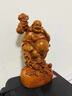 歐柏歷歐柏歷  木雕彌勒佛擺件大號實(shí)木全家福笑佛客廳工藝品 花梨全家福彌勒佛高25cm 曬單實(shí)拍圖