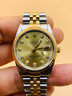 【二手99新】勞力士 ROLEX 自動(dòng)機械腕表 日志/黑水鬼/綠水鬼 勞力士手表男士二手奢侈品腕表 16233香檳盤(pán)小鉆 全國聯(lián)保終身售后 曬單實(shí)拍圖