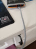 CABLE CREATIONUSB3.0移動(dòng)硬盤(pán)數據線(xiàn)5Gbps傳輸適用東芝希捷西部索尼WD三星note3手機充電聯(lián)想移動(dòng)硬盤(pán)盒子連接線(xiàn) 【USB3.0硬盤(pán)線(xiàn)】鋁殼棉網(wǎng)款 1米 曬單實(shí)拍圖